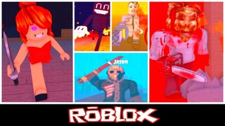 [Leatherface, Cartoon Cat, Saw Runner] 🙀 The Scary Button! UPDATE By MrNotSoHERO [Roblox]