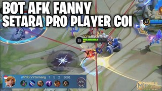 PLAYER ASLI AJAH KALAH SAMA BOT FANNY INI - GAMEPLAY NYA SETARA PRO PLAYER