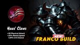 Franco Best Build 2024 | MOBILE LEGENDS