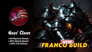 Franco Best Build 2024 | MOBILE LEGENDS