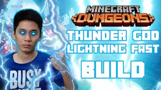 Thunder God Lightning Fast Build with Satchel of Elements Instant Cooldown Apocalypse +25