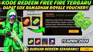 KODE REDEEM FREE FIRE TERBARU 17 APRIL 2024 HARI INI