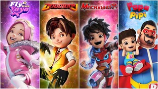 Animasi Baru Power Sphera Univese Selain BoBoiBoy, Mechamato, Papa Pipi Zola, Fly with Yaya