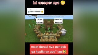 Balas  udh ga tau lagi🤣😂 minecraft fypgakni bismillahfyp fyp fypシ fypdong fypplisssssss creeper