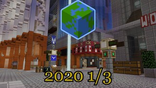 Population Over Time -  2020 ⅓ - EarthMC