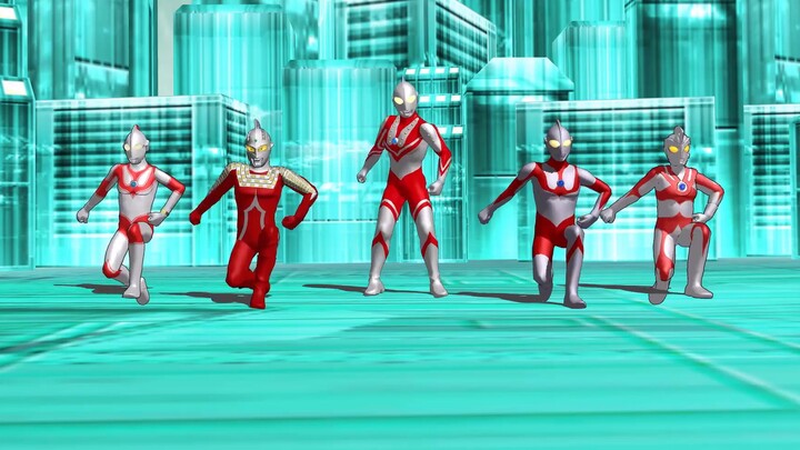 【MMD/Ultraman】Hancurkan lima bersaudara Sentai!! OP dance-俺こそオンリーワン