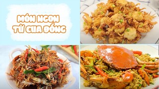 Vào Bếp Làm Các Món Ngon Từ Cua Đồng