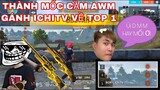 [Garena Free Fire] Mốc lên đồng cầm awm gánh ICHI TV về top 1|Thành Mốc #P2