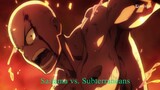 One Punch Man 2015 Saitama vs. Subterraneans