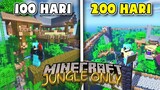 200 Hari di Minecraft tapi Jungle Only❗️❗️