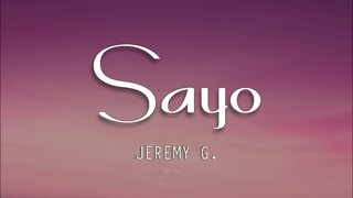 Sa'yo by Jeremy G. | KIKX (Lyrics)