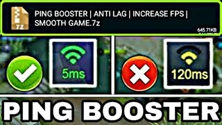 LATEST! SCRIPT STABLE GREEN PING AND BOOSTER WITH ANTI LAG (LEGIT) MOBILE LEGENDS 2020