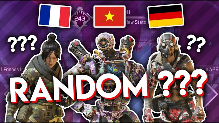 Chơi với RANDOM PLAYERS trong Apex Legends