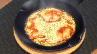 Bánh cảo cánh gà chua ngọt phô mai của Thực chiến - Shokugeki no Soma