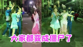 小舞不跑远一点！被抓到变成僵尸了吧！【唐舞桐与唐老六】