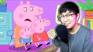 Peppa Pig Chơi Minecraft | Sheep Reaction