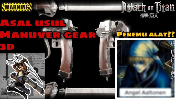 TERUNGKAP!!! Penemu & Asal Usul Manuver Gear 3D!!! Pembahasan LENGKAP_#Aot#Manuver3D#Senjata#SNK