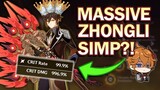 The ULTIMATE Zhongli Simp, INSANE Godroll Artifacts, Supports Built DIFFERENT | Stream Highlights