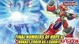 Final Numbers Of Hope & Yu-Gi-Oh! Rokket Coder As 1 Card!?