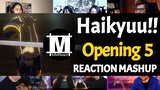 Haikyuu!! Opening 5 | Reaction Mashup