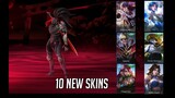 10 UPCOMING SKINS AND GAMEPLAY IN MOBILE LEGENDS