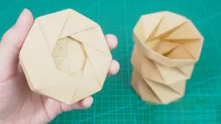 Paper-Folding: Beautiful Flexible Storage Box