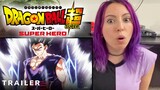 Dragon Ball Super Super Hero Movie - Official Trailer 4 Part 1 - REACTION!!!