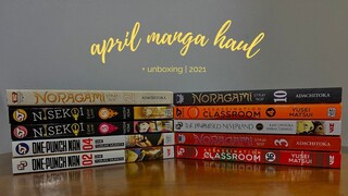 2021 🍂 april manga haul // philippines