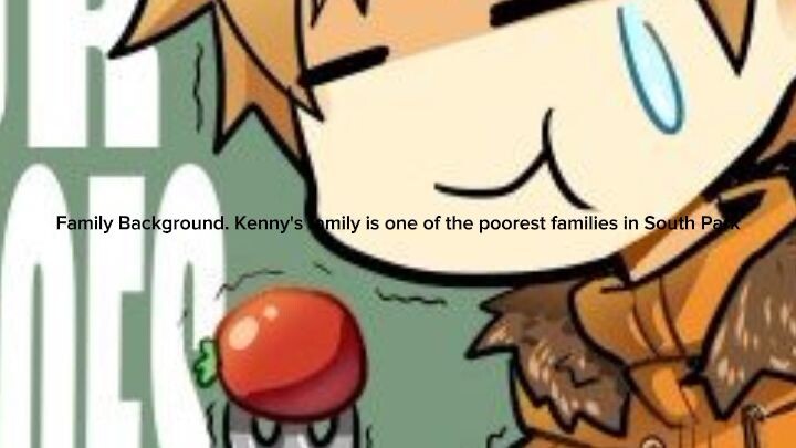 What does Kenny eat?