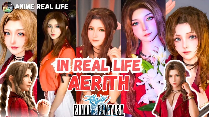 AERITH IN REAL LIFE | Kumpulan Cosplayer Final Fantasy, Cosplay Video, Cosplay Aerith