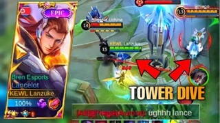 JerricoPlays robotics hands tower dive 😱😱😱