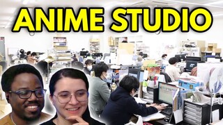 Tour of an Anime Studio in Japan — Reaction