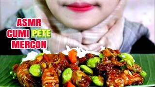 ASMR OSENG CUMI PETE MERCON CABE PEDAS NIKMAT | REQUEST | ULUL ASMR MUKBANG INDONESIA