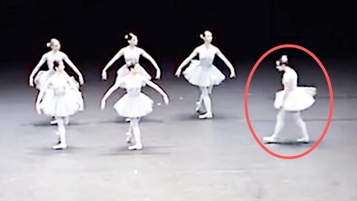[Entertainment]When ballet dancers make mistakes deliberately