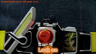 Kamen Rider Gaim Henshin and Finisher