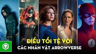 Top 10 Điều Tồi Tệ Của Các Nhân Vật Arrowverse – Trước Thềm Crisis On Infinite Earth | Ten Tickers