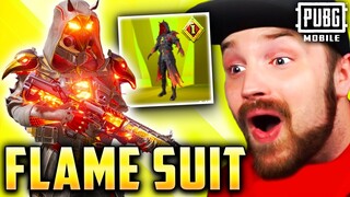 NEW MAXED ULTIMATE SKIN ON PUBG MOBILE 🤯 (FLAMEWRAITH)