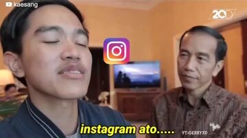 Pak Jokowi tidak follow Instagram mas Kaesang😱