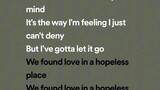 we found love lyrics