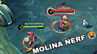 DURASI STANDBY MOLINA JADI 5 DETIK LAGI‼️ | UPDATE ADVANCE SERVER PATCH 1.6.80