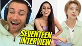 BEST INTERVIEW!! K-Pop SEVENTEEN ft. Sakshma Srivastav - REACTION
