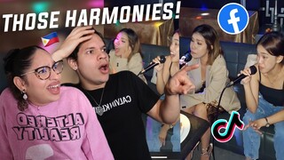 Told You Filipino Facebook is WILD! Waleska & Efra react react to Ikaw Ay Ako Karaoke Duo