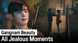 Cha Eunwoo VS Kwak Dongyeon🔥 Jealous Moments in K-drama | Gangnam Beauty