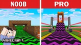 NOOB VS PRO : MEGA RAMP BUILD BATTLE | Minecraft