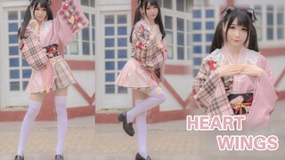 【芸喵】穿猛男粉色跳舞❤HEART WINGS | 2P竖屏 | 战斗吧歌姬！