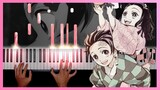 Voices from the Past Piano Cover - Demon Slayer Kimetsu no Yaiba OST
