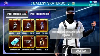 Mendapat kan Bundle Ballsy Skaterboi Free Fire