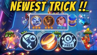 NEW TRICK EASY 3 STAR !! UPDRAFT + PREMIUM CLIENT II + GOLD HUNTER !! MAGIC CHESS MOBILE LEGENDS