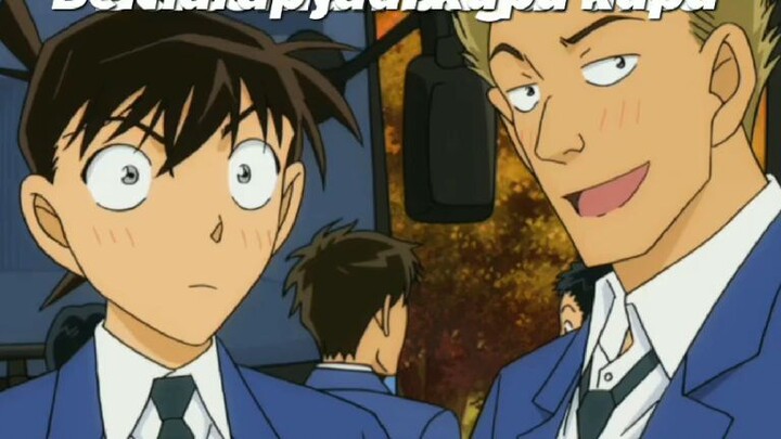 Kasihan banget Shinichi gak bisa ketemu temennya lagi😭