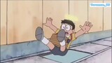 Thần Nobita bị đấm bay cống
